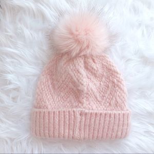 LNWOT TOPSHOP Knitted Beanie with Pompom
